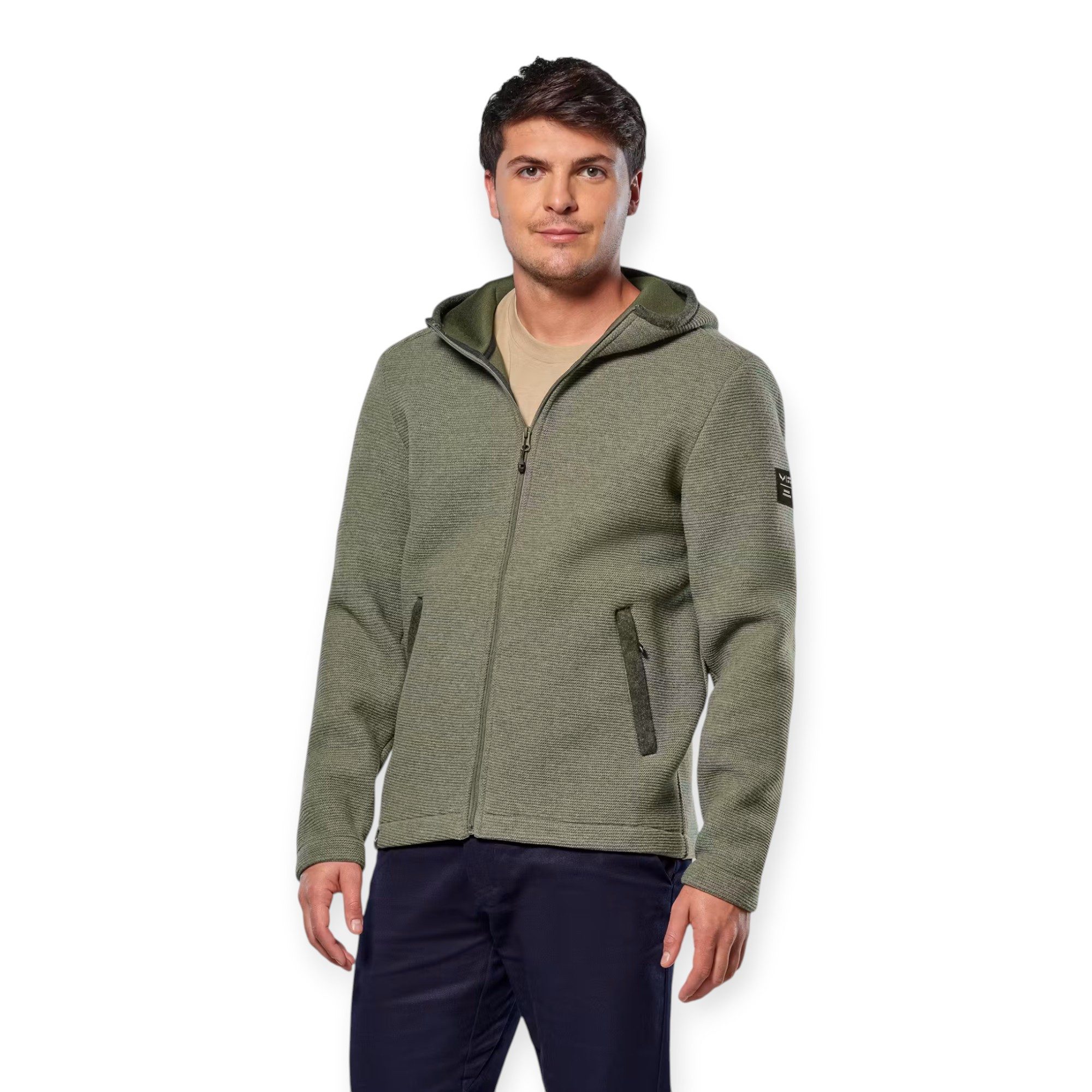 Salewa Fleecejacke Wolljacke Fanes Sarner Full-Zip (aus alpinem Wollstrick, warm)