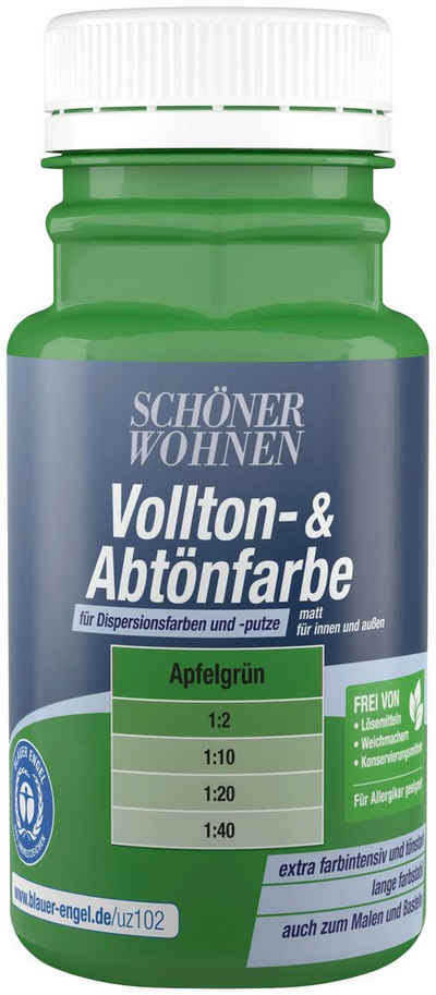 SCHÖNER WOHNEN FARBE Vollton- und Abtönfarbe Vollton- & Abtönfarbe, zum Abtönen von Dispersionsfarben und -putzen, farbintensiv