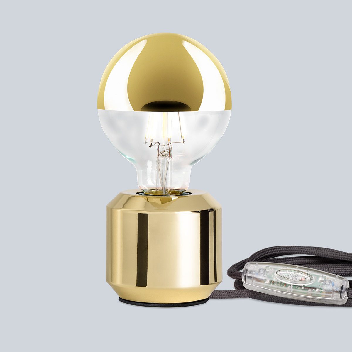 Mawa Design Tischleuchte Oskar dim, LED wechselbar, Tischlampe dimmbar, E27 Fassung