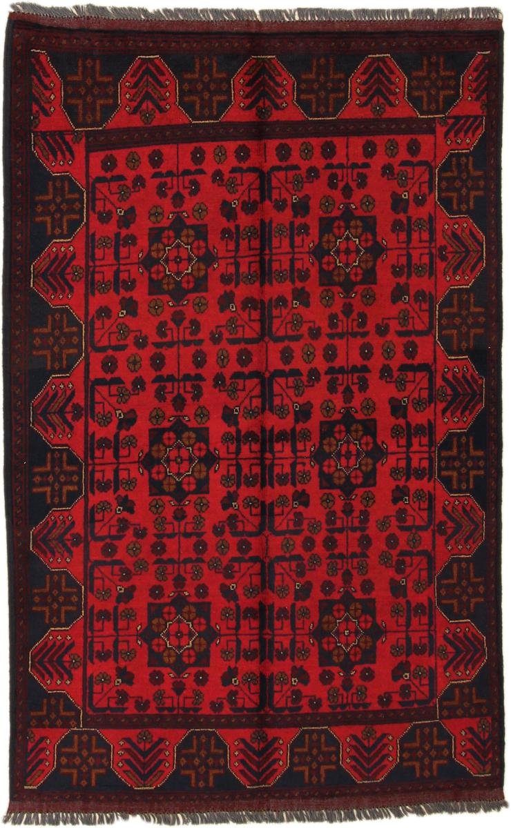 Orientteppich Khal Mohammadi 122x190 Handgeknüpfter Orientteppich, Nain Trading, rechteckig, Höhe: 6 mm