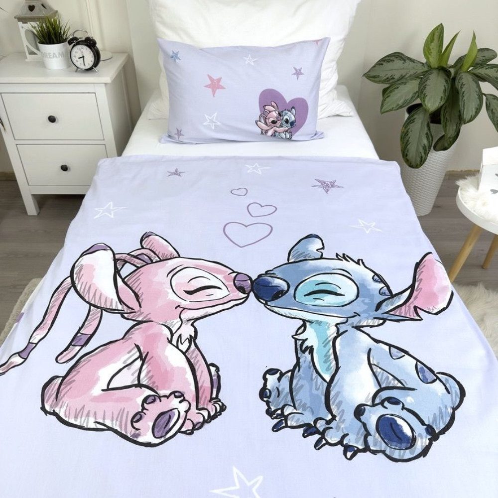 Tinisu Bettwäsche Stitch Kinder-Bettwäsche 100 x günstig online kaufen