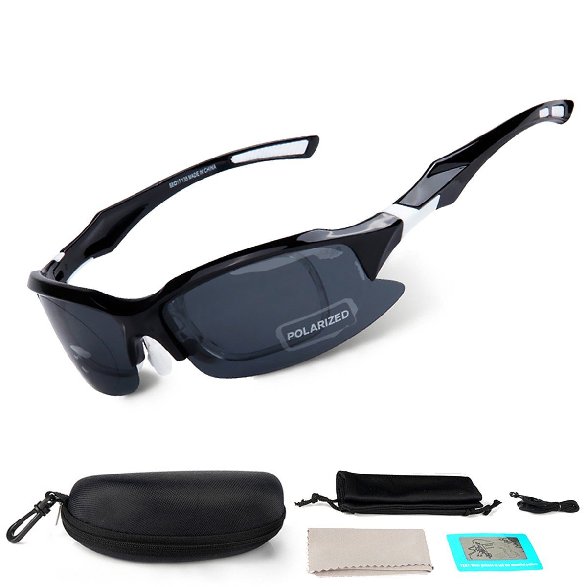 LeiGo Fahrradbrille Fahrradbrille, UV 400 Sonnenbrille, Winddicht  Sportsbrille Brille, Radsportbrille Winddicht Sportsbrille Für Sportreiten  und Angeln