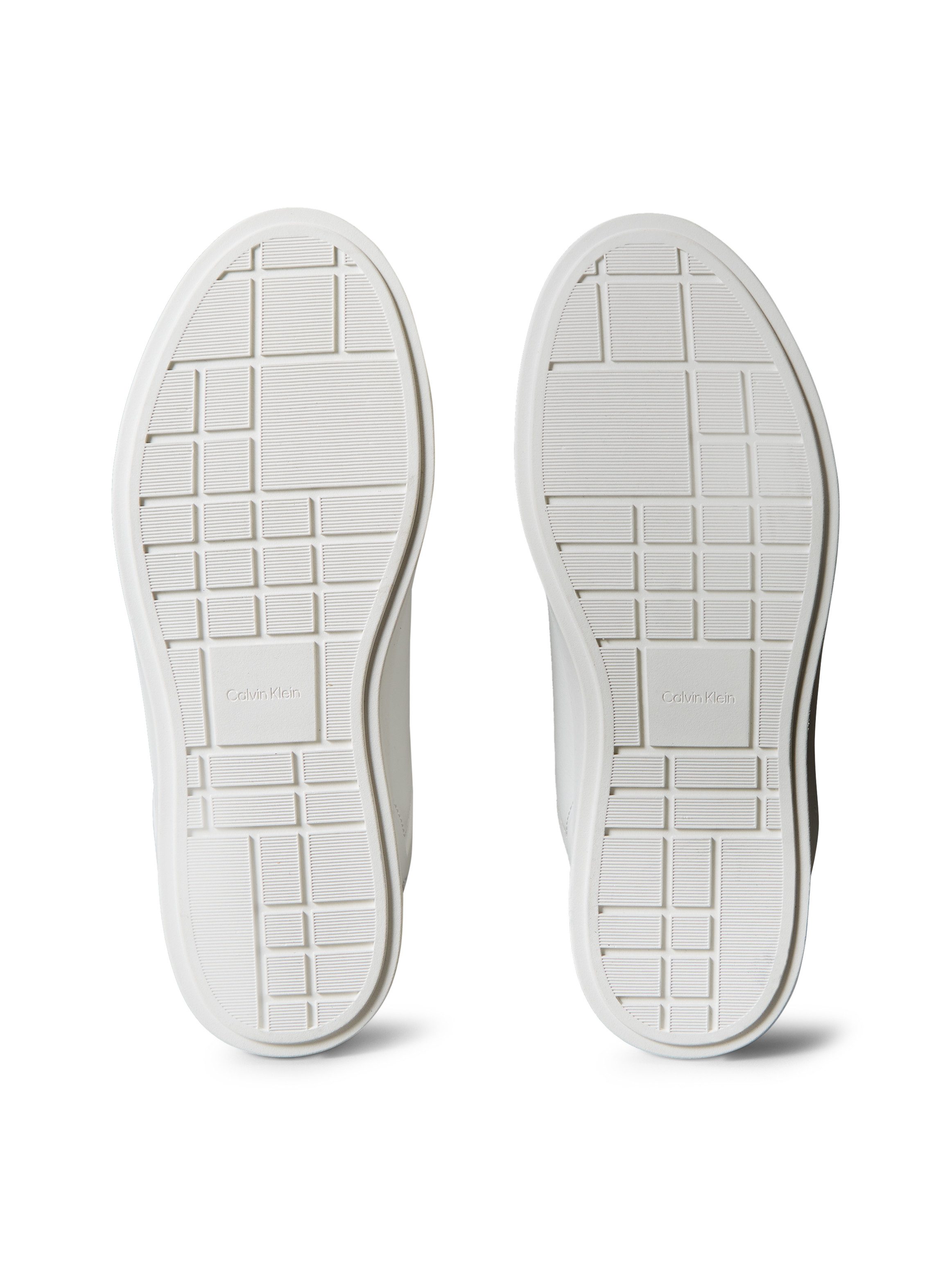 Calvin Klein LOW PRO CUPS LACEUP OXF HF LTH Sneaker Schnürschuh, Halbschuh, Freizeitschuh in monochromer Optik