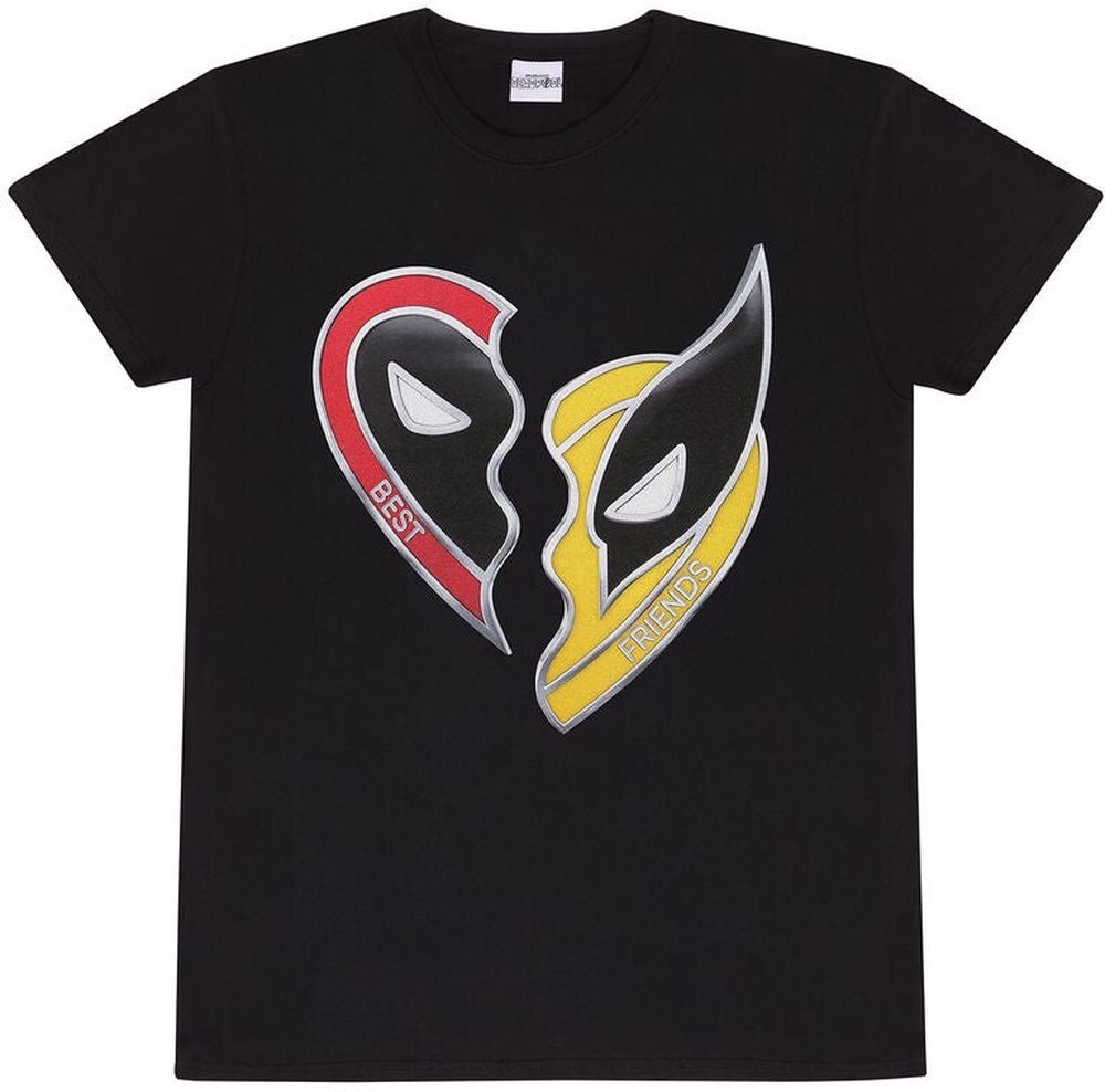 Deadpool T-Shirt And Wolverine Best Friends T-Shirt