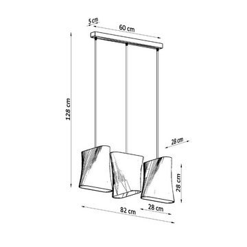 SOLLUX lighting Kronleuchter BLUM, ohne Leuchtmittel, Slush -Einstellung