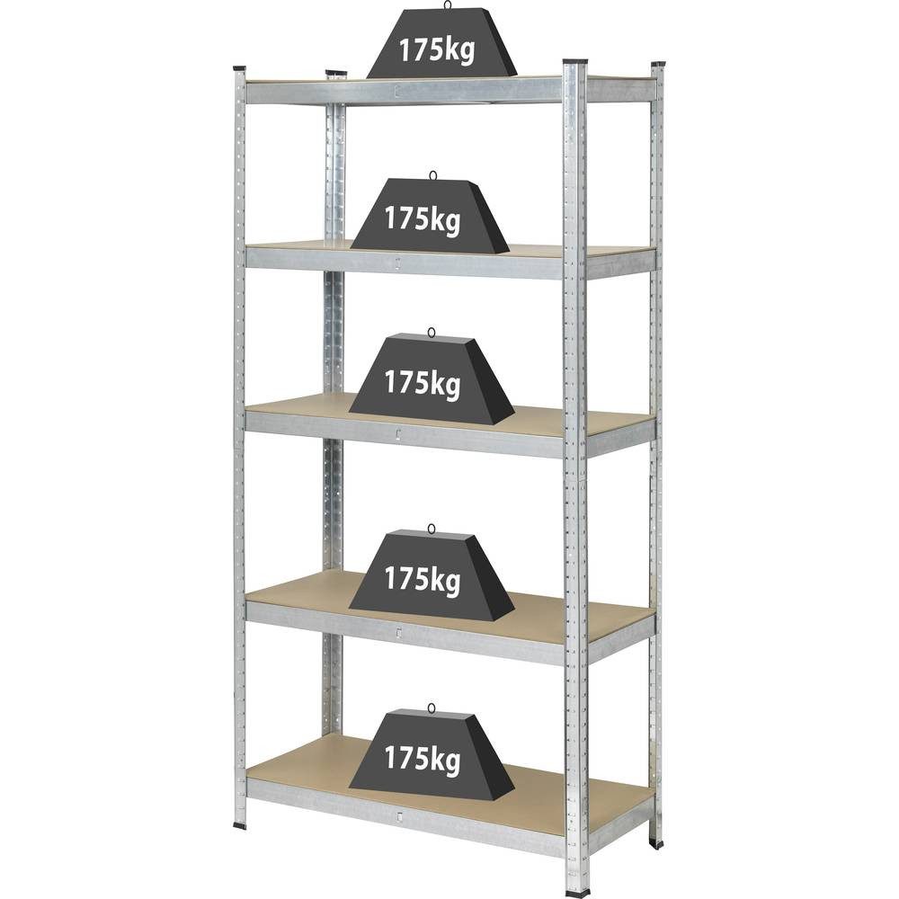TOOLCRAFT Schwerlastregal Schwerlastregal 175 kg TO-7863108 günstig online kaufen