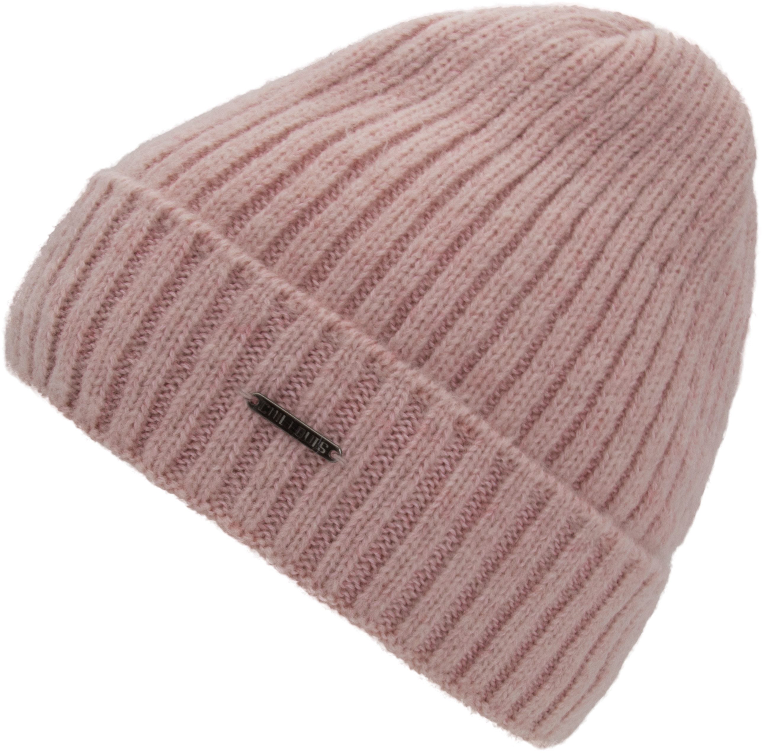 chillouts Beanie Tuva Hat in flexibler Passform ca. 53-62 cm, klassisches Rippstrick-Design