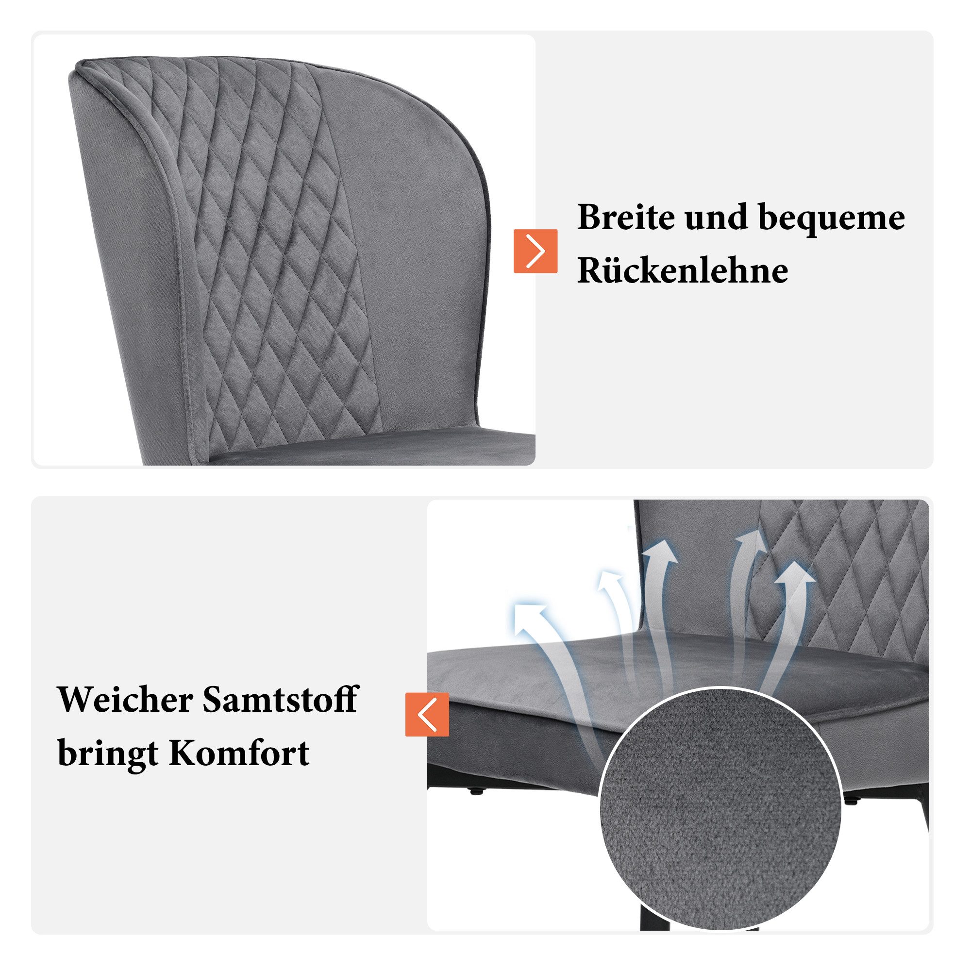 i@home Essgruppe 117×68cm Esstisch mit 4 günstig online kaufen