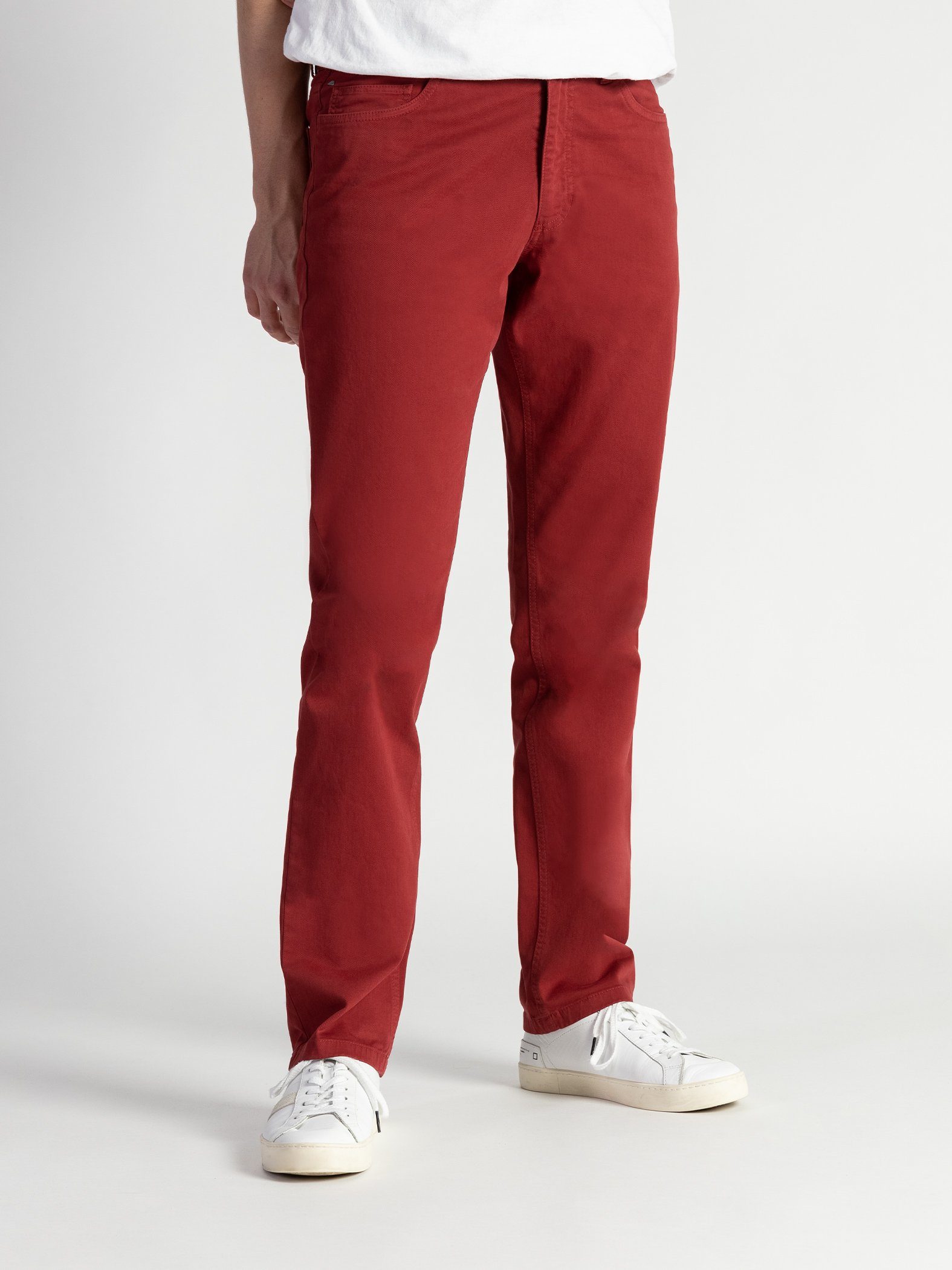 TwoMates Stoffhose 5-Pocket Nachhaltigkeit, elastischer Bund, günstig online kaufen