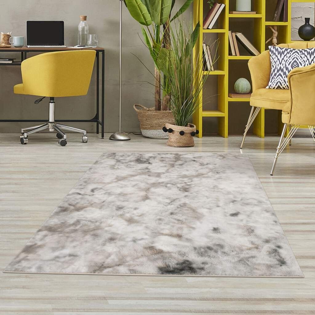 Carpet City Hochflor-Teppich TOLEDO500, rechteckig, Höhe: günstig online kaufen