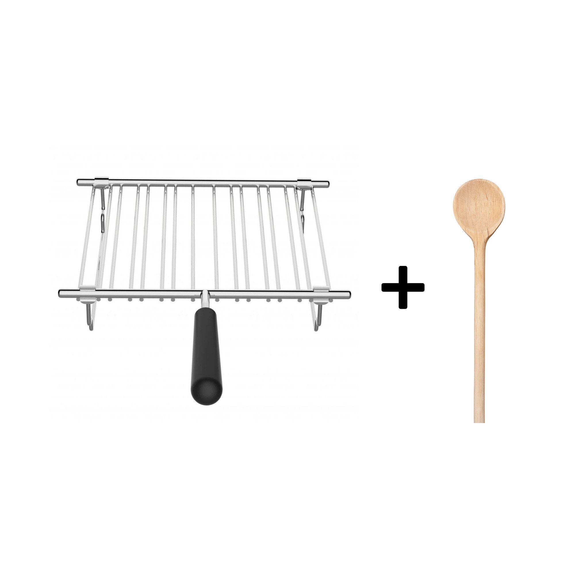 Dualit Тостеры Dualit Classic Brötchenaufsatz + Holzlöffel