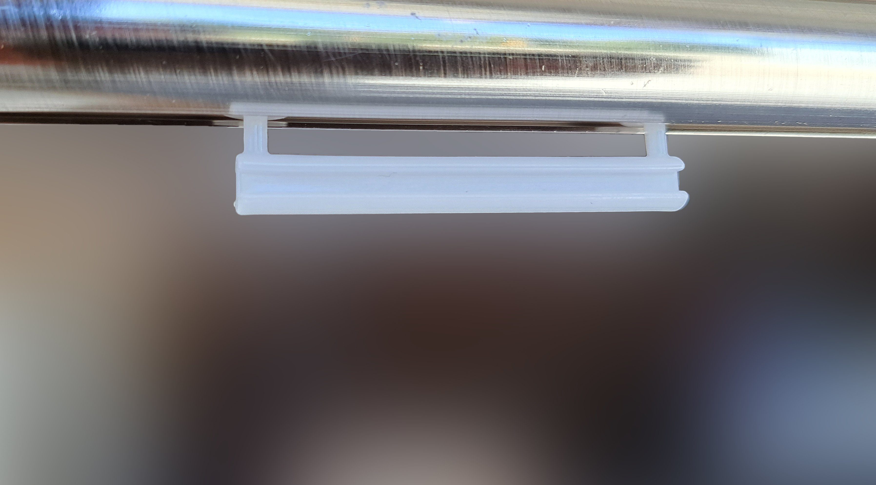 dekohaken24.de Schlaufengleiter Gleiter/Gardinenhaken/Schlaufenhaken für 5 cm / 50 mm Schlaufen, für Gardinen, Vorhänge, Seitenschals oder Schiebegardinen mit S – Bild 5 von 5