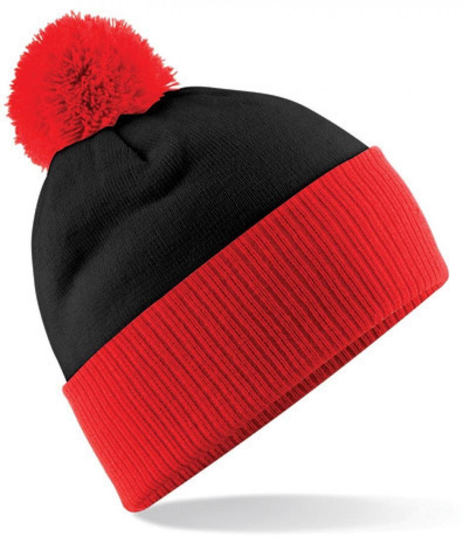 Beechfield® Bommelmütze Snowstar Two-Tone Beanie Wintermütze günstig online kaufen