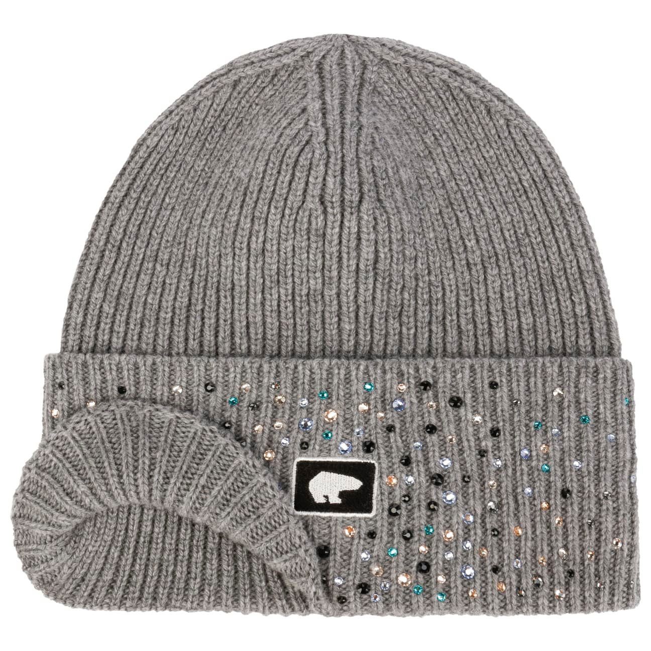 Eisbär Beanie (1-St) Umschlagmütze mit Umschlag, Made in Austria