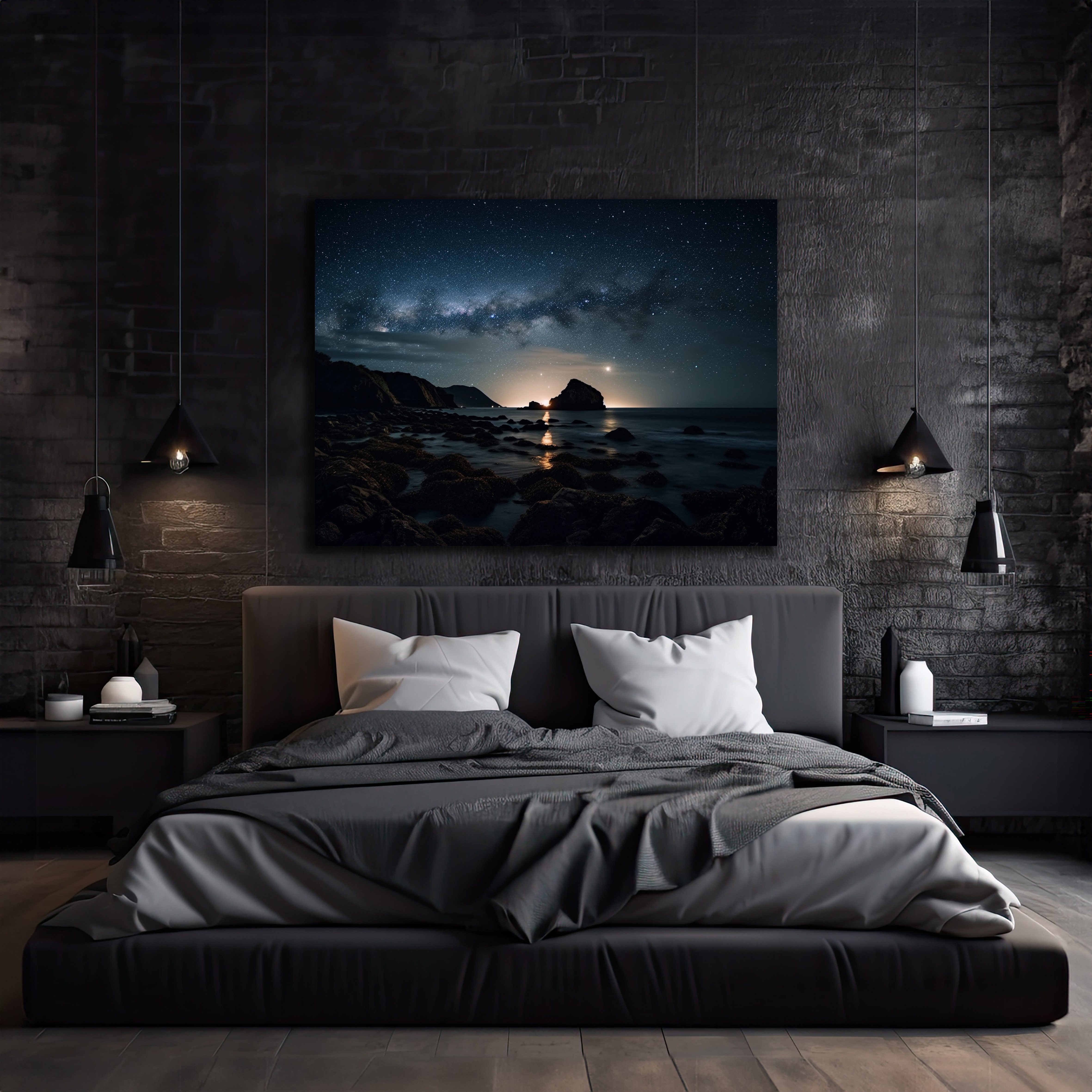 DARO Design Leinwandbild Modern Abstrakt Wandbilder XXL Wandbild Wand Deko günstig online kaufen