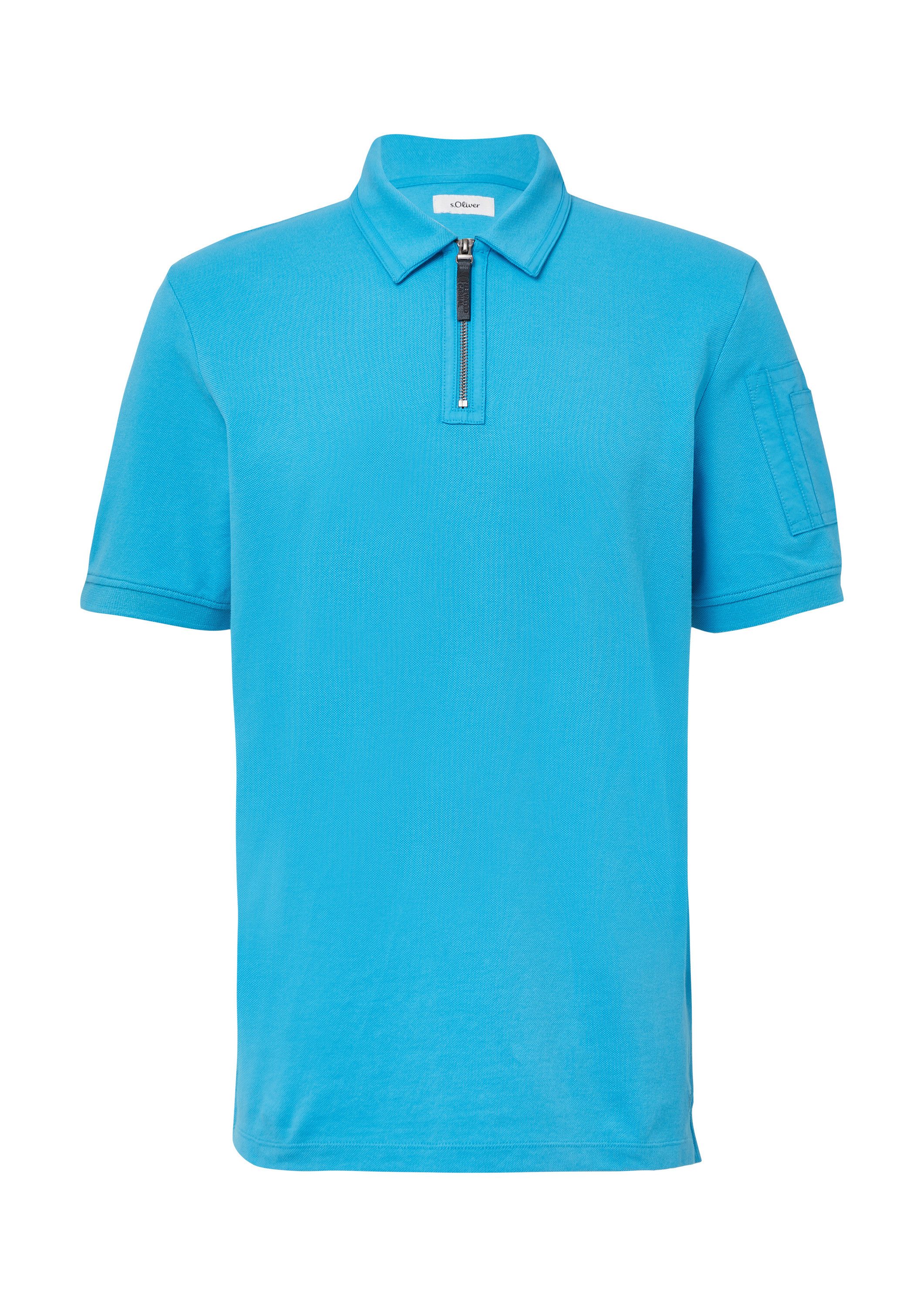 s.Oliver Kurzarmshirt Polo-Shirt (1-tlg) günstig online kaufen
