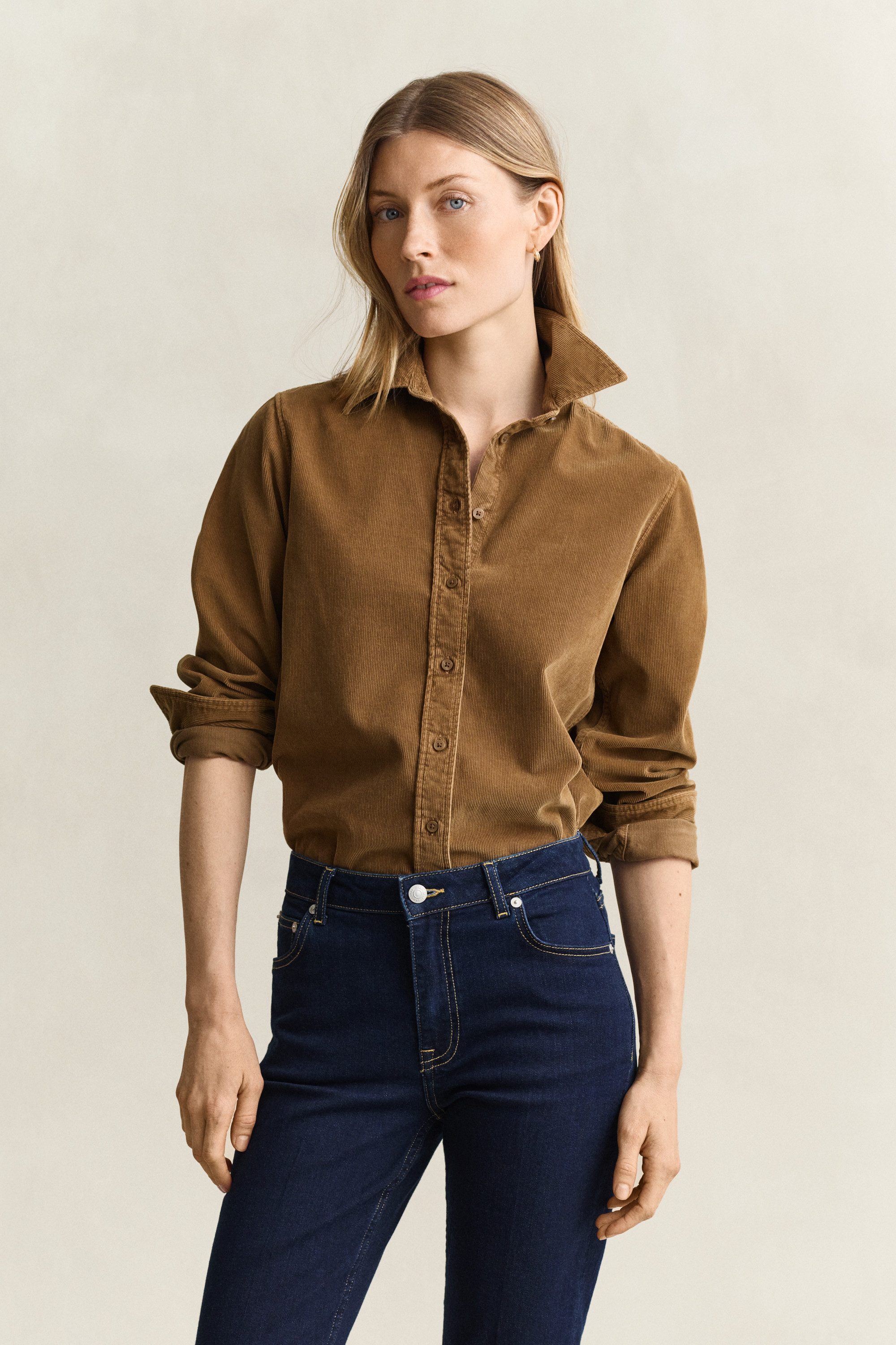 Gant Langarmbluse REGULAR CORDROY