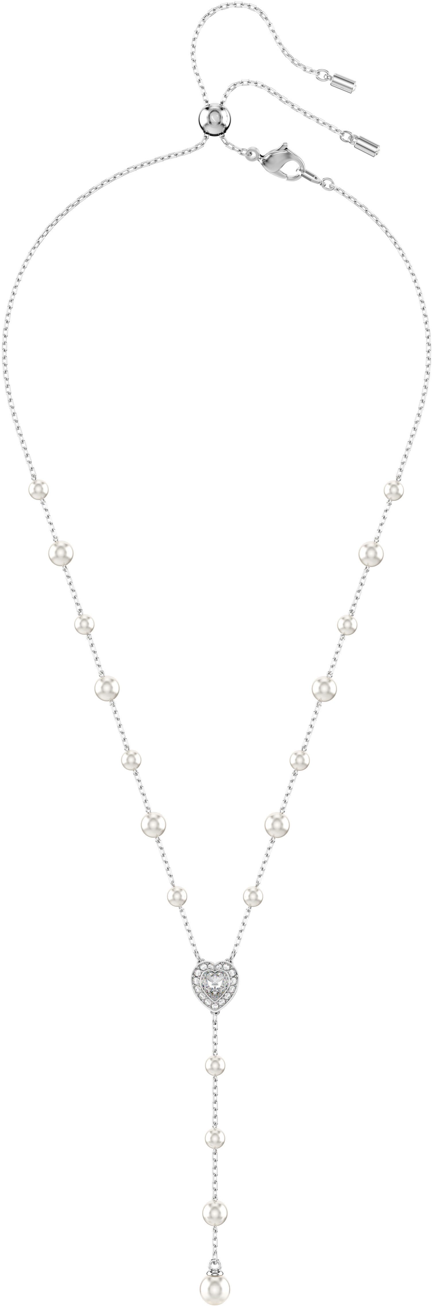 Swarovski Y-Kette Schmuck Geschenk Ariana Grande Y-Halskette Herz, mit Swar günstig online kaufen