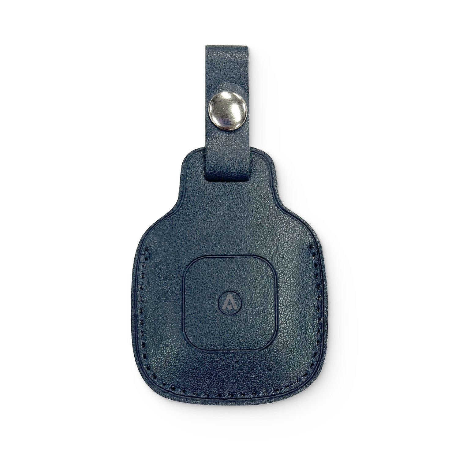 alkaya. GPS Tracker Lederhülle, Schutzhülle, Protection - Schwarz GPS-Tracker (vegane und schmutzabweisende Ledertasche)