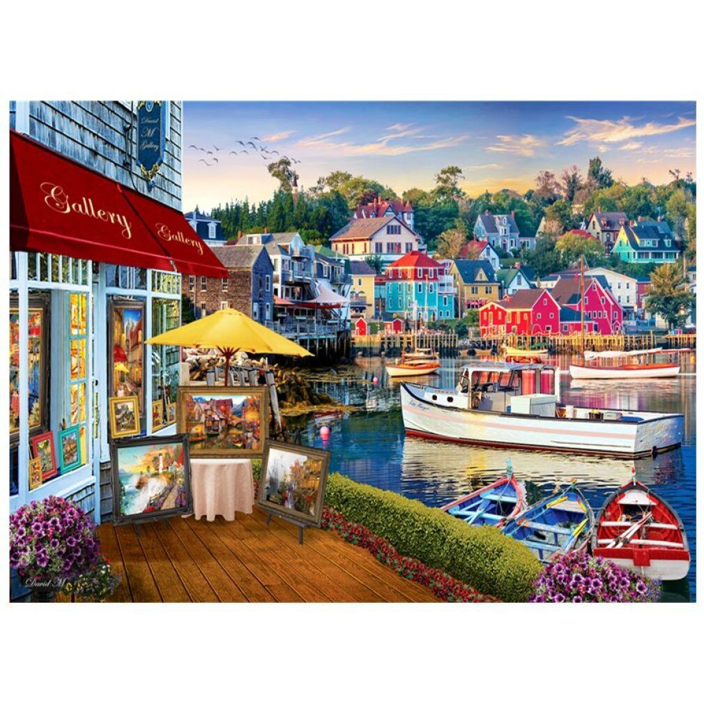 ANATOLIAN Puzzle ANATOLISCHES Puzzle Hafengalerie 1000 Teile, Puzzleteile