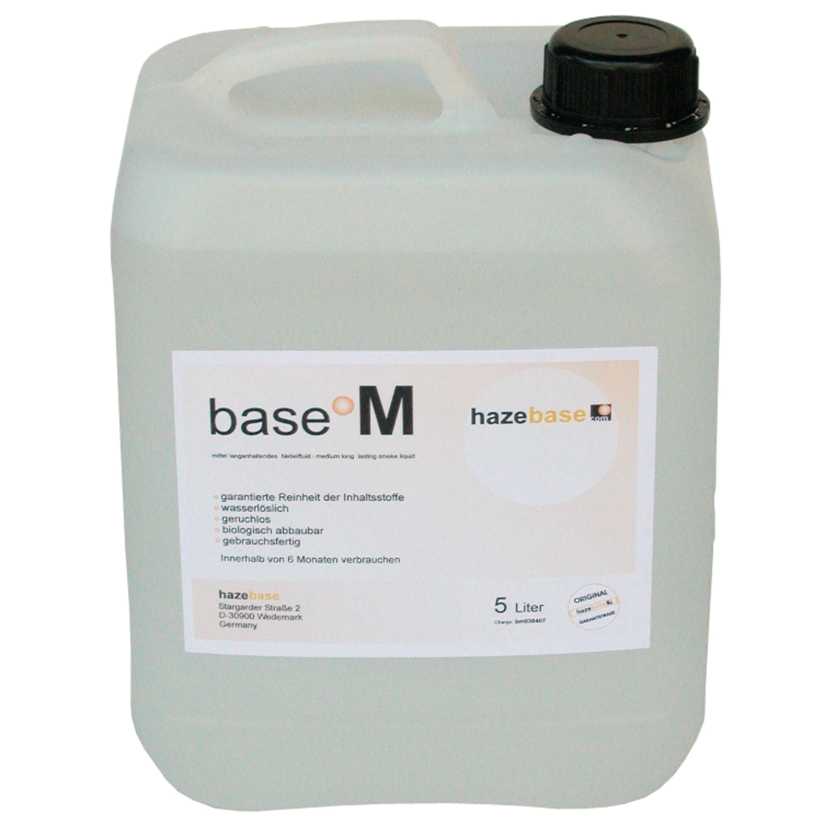 hazebase Discolicht, base M Nebelfluid 5l - Nebelfluid