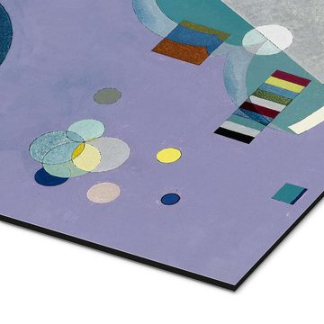 Posterlounge Alu-Dibond-Druck Wassily Kandinsky, Violett Grün, Malerei