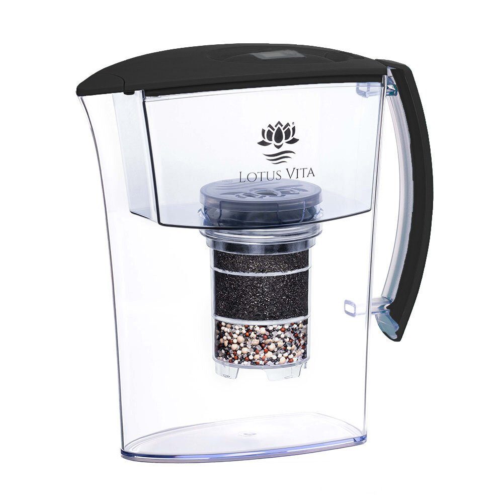 Lotus Vita Wasserfilter Kanne Lotus 1,6L - Natura Plus
