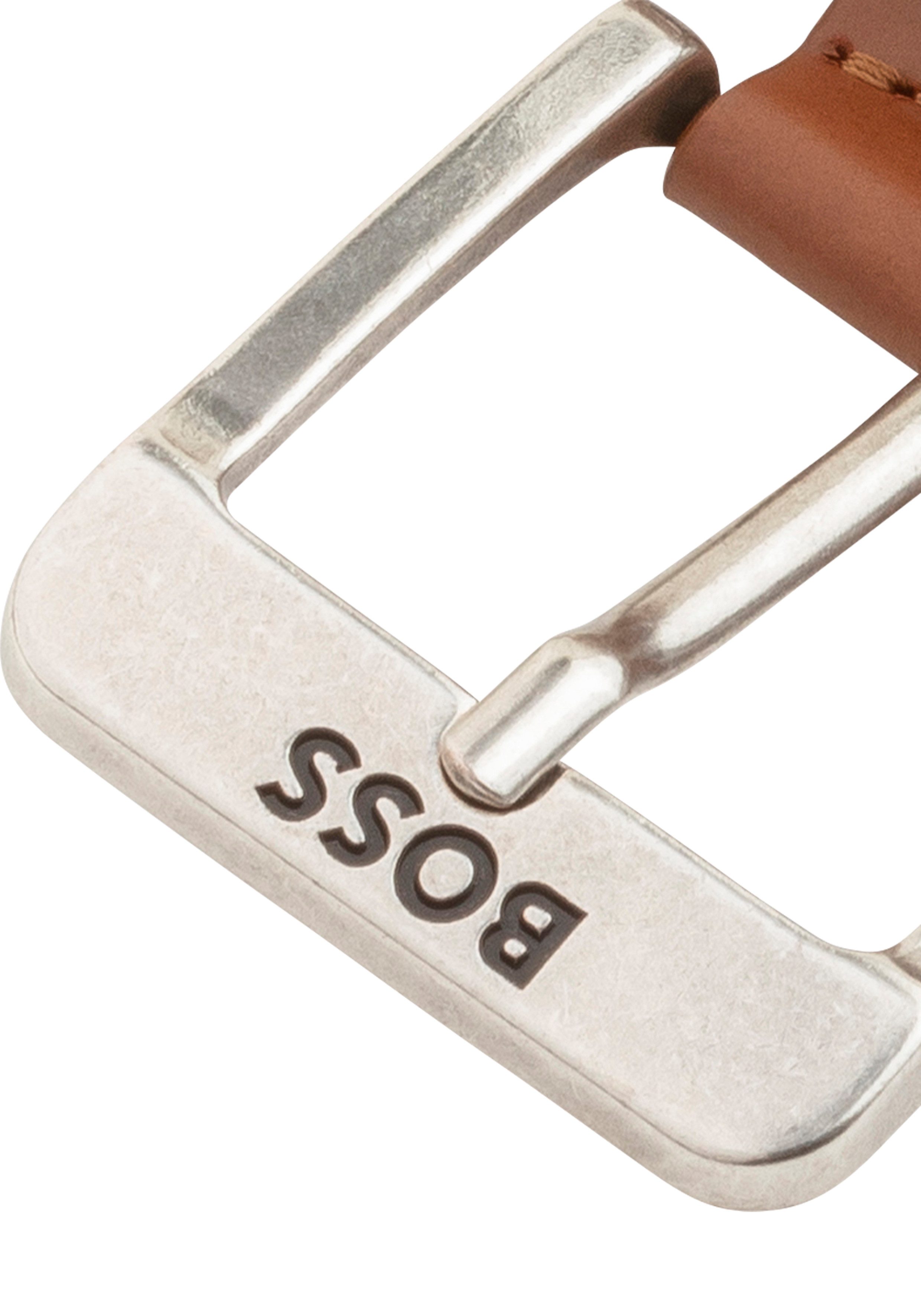 BOSS Ledergürtel Jemio_Sz40 mit BOSS Schriftzug günstig online kaufen