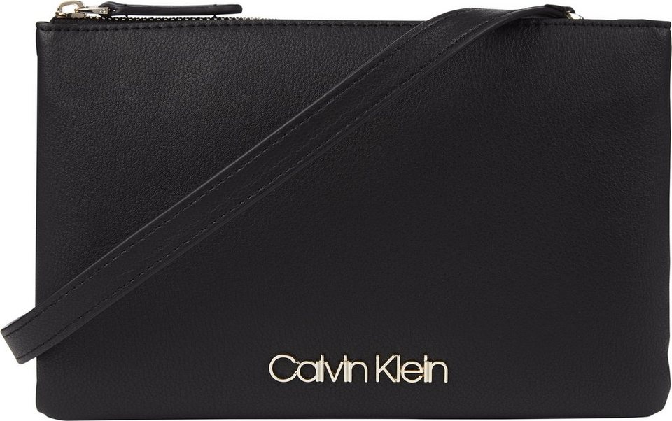 Calvin Klein Mini Bag »CK MUST EW CROSSBODY DOUBLE«, mit goldfarbenen Details online kaufen | OTTO