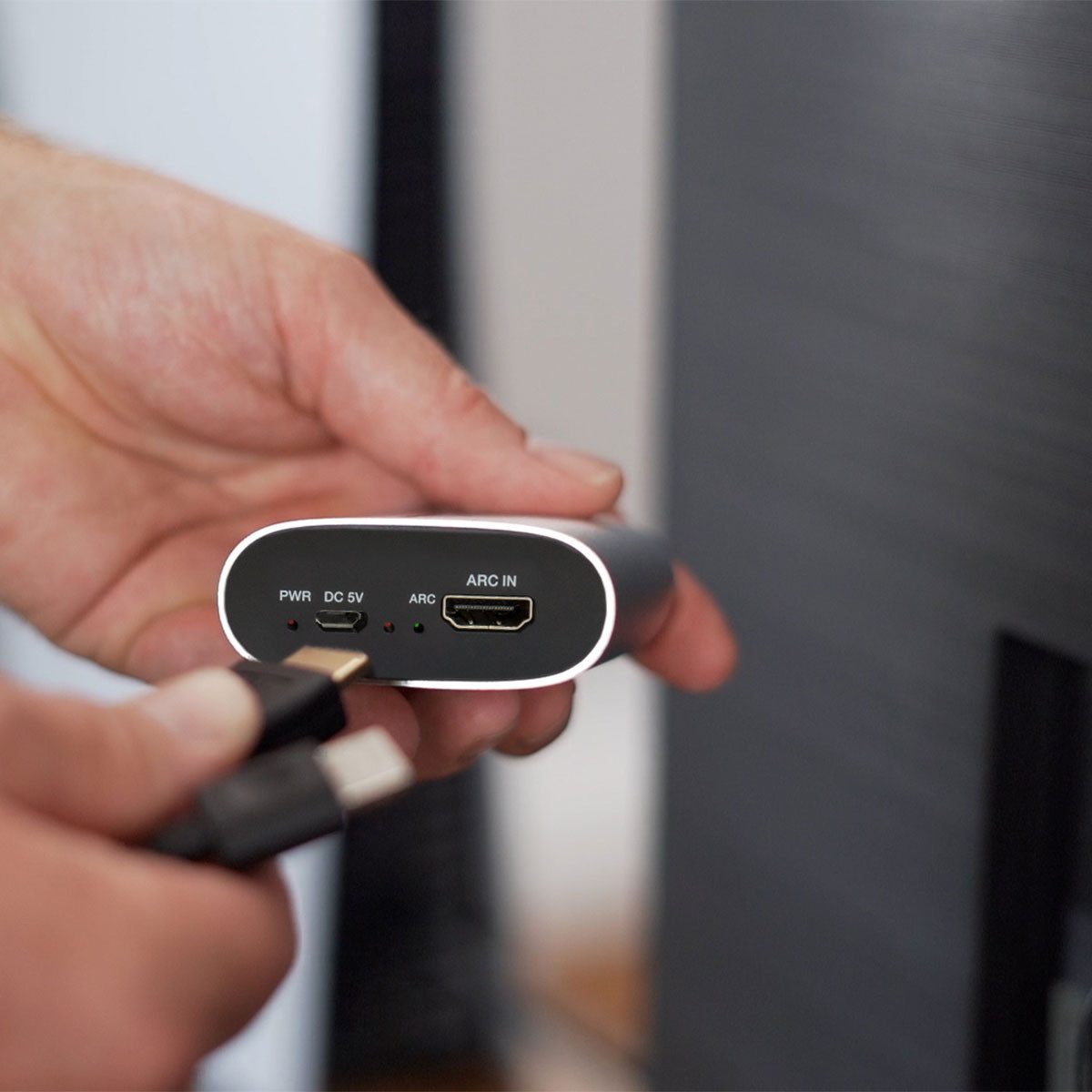 FeinTech Audio-Wandler VMA00102 HDMI-ARC auf Cinch & Klinke, Lautstärkeregelung via TV – Bild 4 von 5