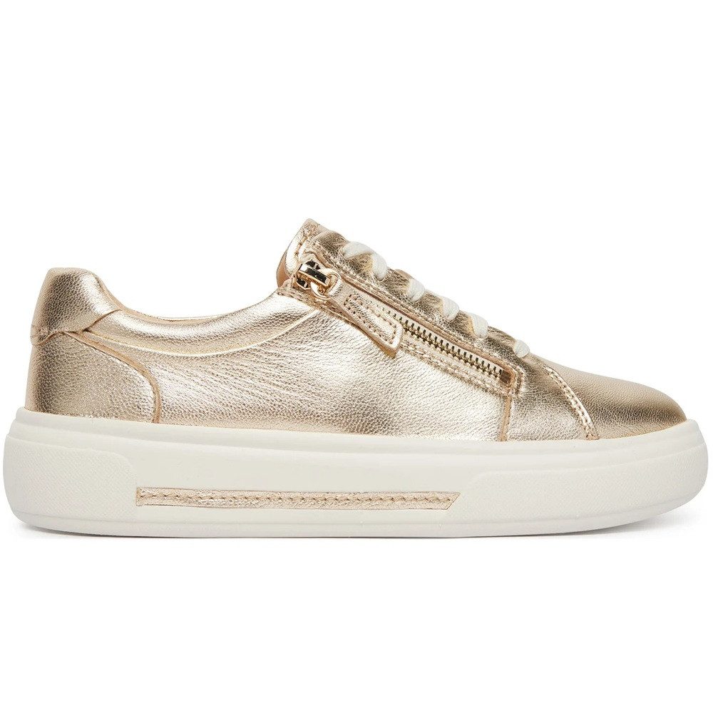 Clarks Hollyrose Zip Damen Halbschuhe Sneaker Schnürschuhe Leder 26185916 Sneaker Komfort