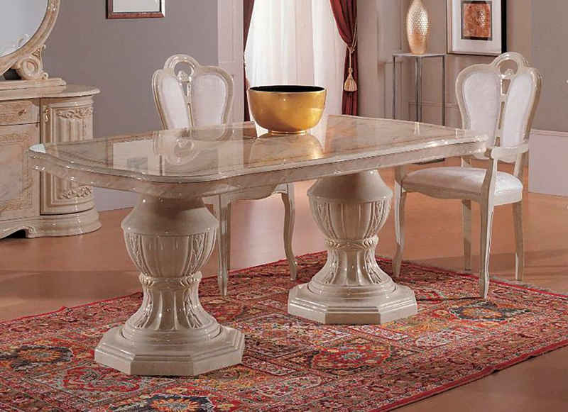 JVmoebel Esstisch, Luxus Esstisch Tisch Tische Design Möbel Oval Italienische Möbel Holz Esstische