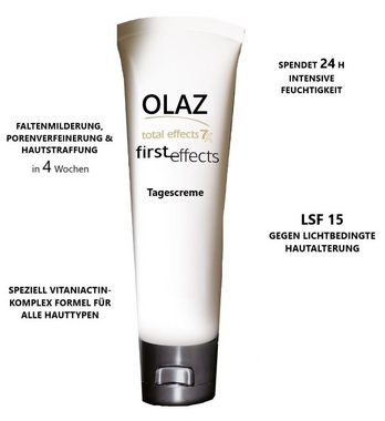 OLAZ Tagescreme Total Effects first effects 7in1 leichte Anti-Aging Tagescreme 40ml - 3erPack