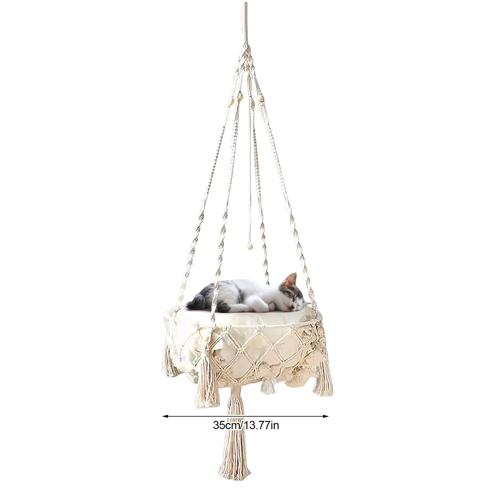 TWSOUL Katzen-Hängematte Hängender Korb für Haustiere,Katzenschaukel, günstig online kaufen