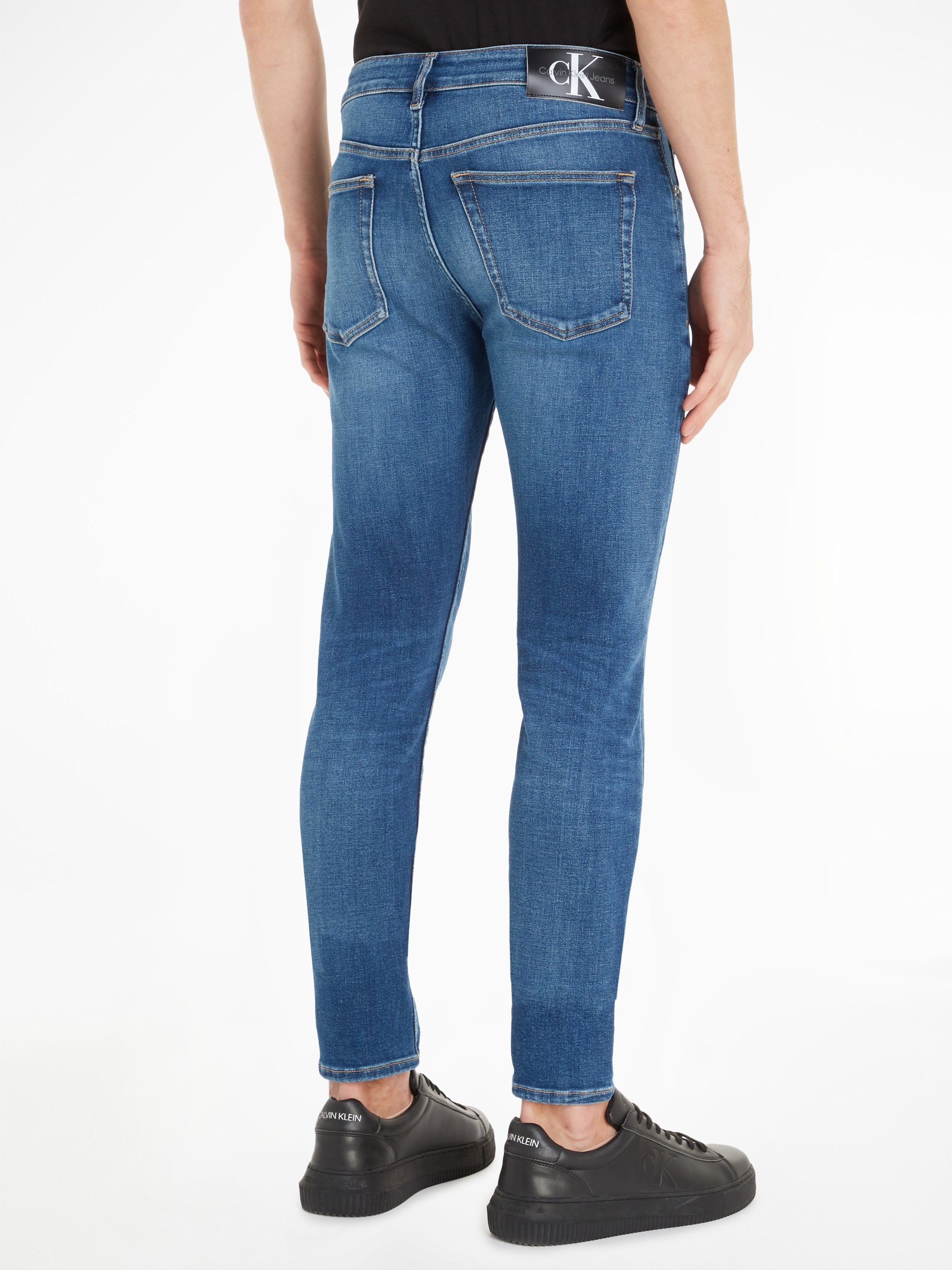 Dark Calvin Denim Klein TAPER SLIM Slim-fit-Jeans Jeans