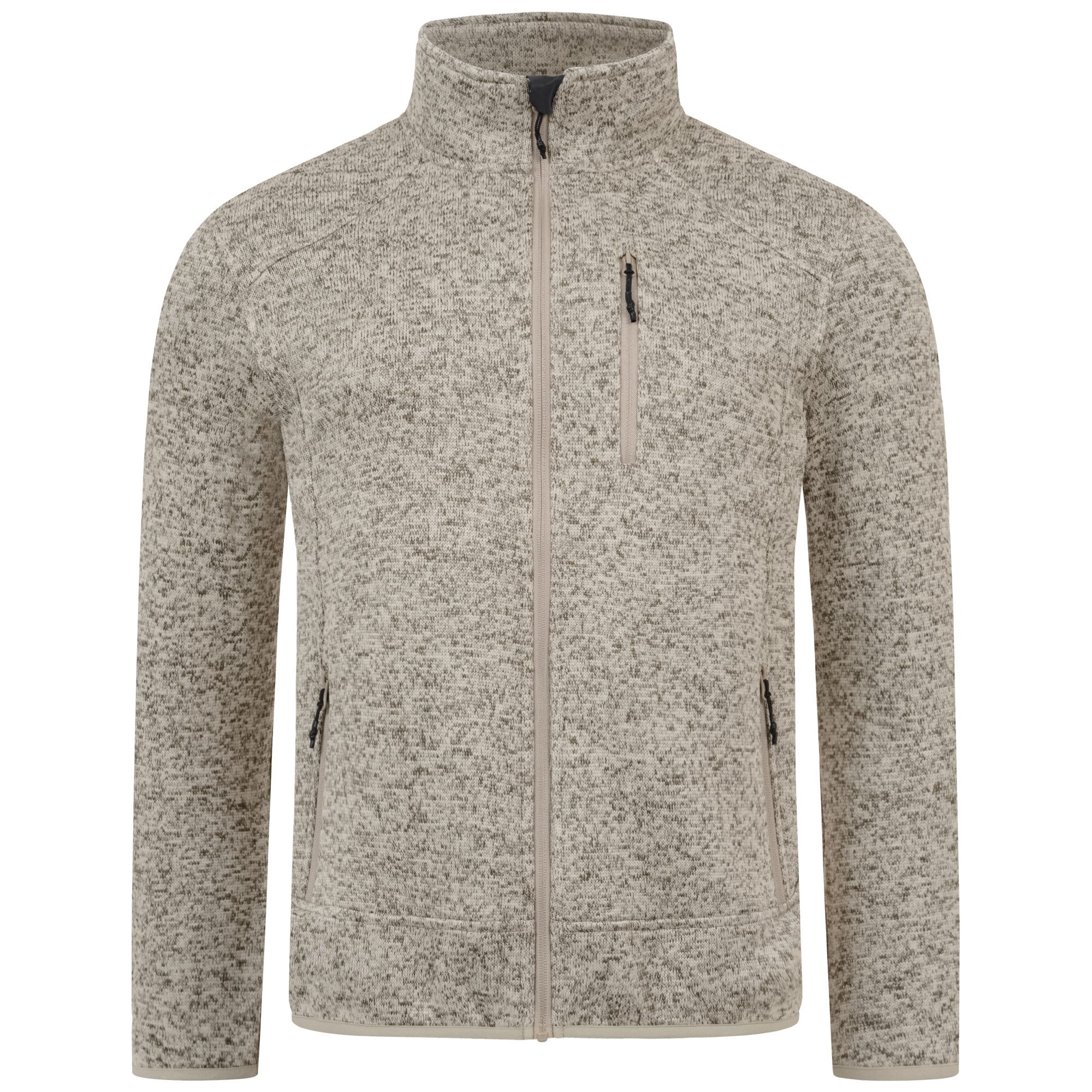 Alpenwert Fleecejacke Herrren – Outdoor- & Freizeitjacke, Weich und Atmungsaktiv Ideal als Outdoorjacke oder wärmende Midlayer – Bild 2 von 5