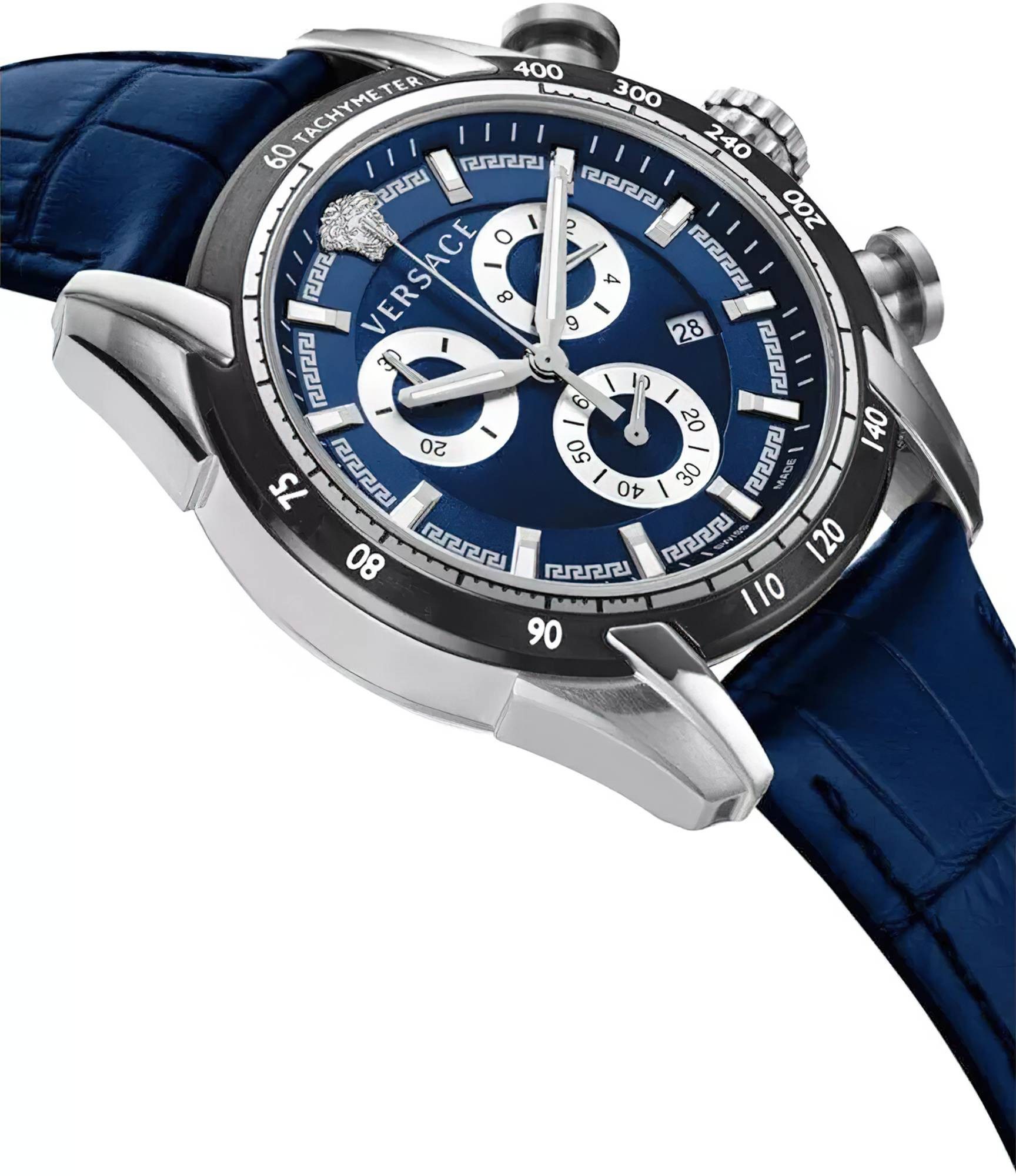 Versace Schweizer Uhr V-Ray Chrono, Mit Echtheitskarte und CLG Sicherheitsnummer