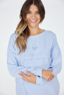Lieblingsstück Sweatshirt CaronEP mit großem Lieblingsstück Logo-Schriftzug