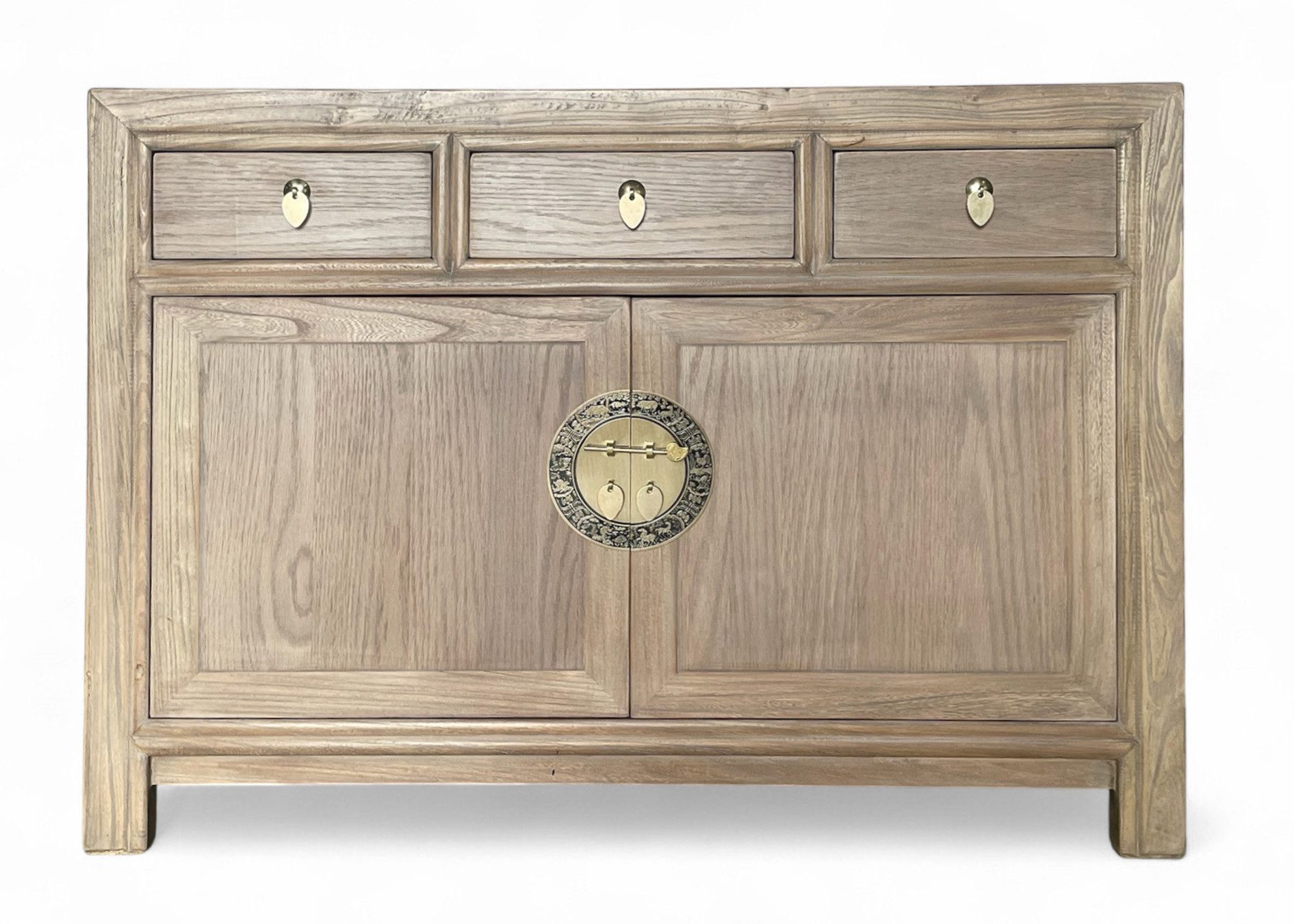 OPIUM OUTLET Kommode Sideboard Schrank Asia Möbel (BxTxH: 117x40x85 cm, Hochzeitsschrank Büffet Anrichte), chinesisch asiatisch orientalisch vintage komplett montiert