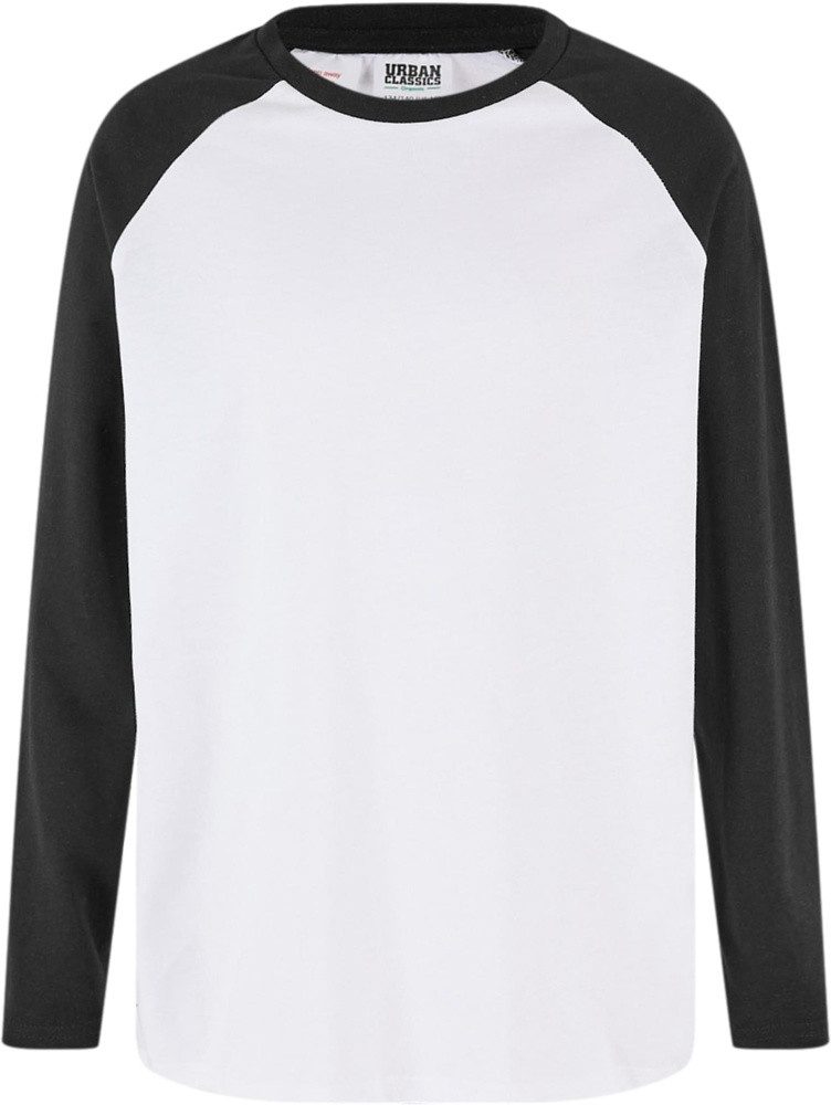 URBAN CLASSICS Longshirt Boys Organic Oversized Raglan Longsleeve 2-Pack