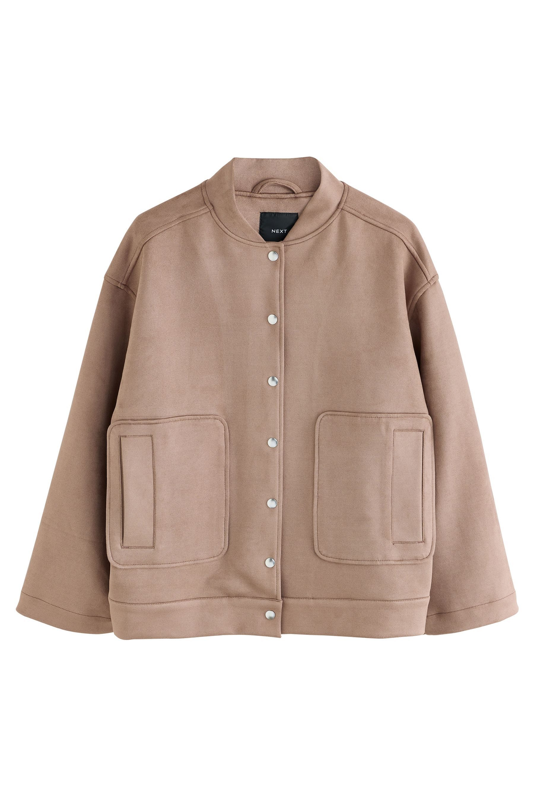 Bomberjacke Blouson aus Veloursleder