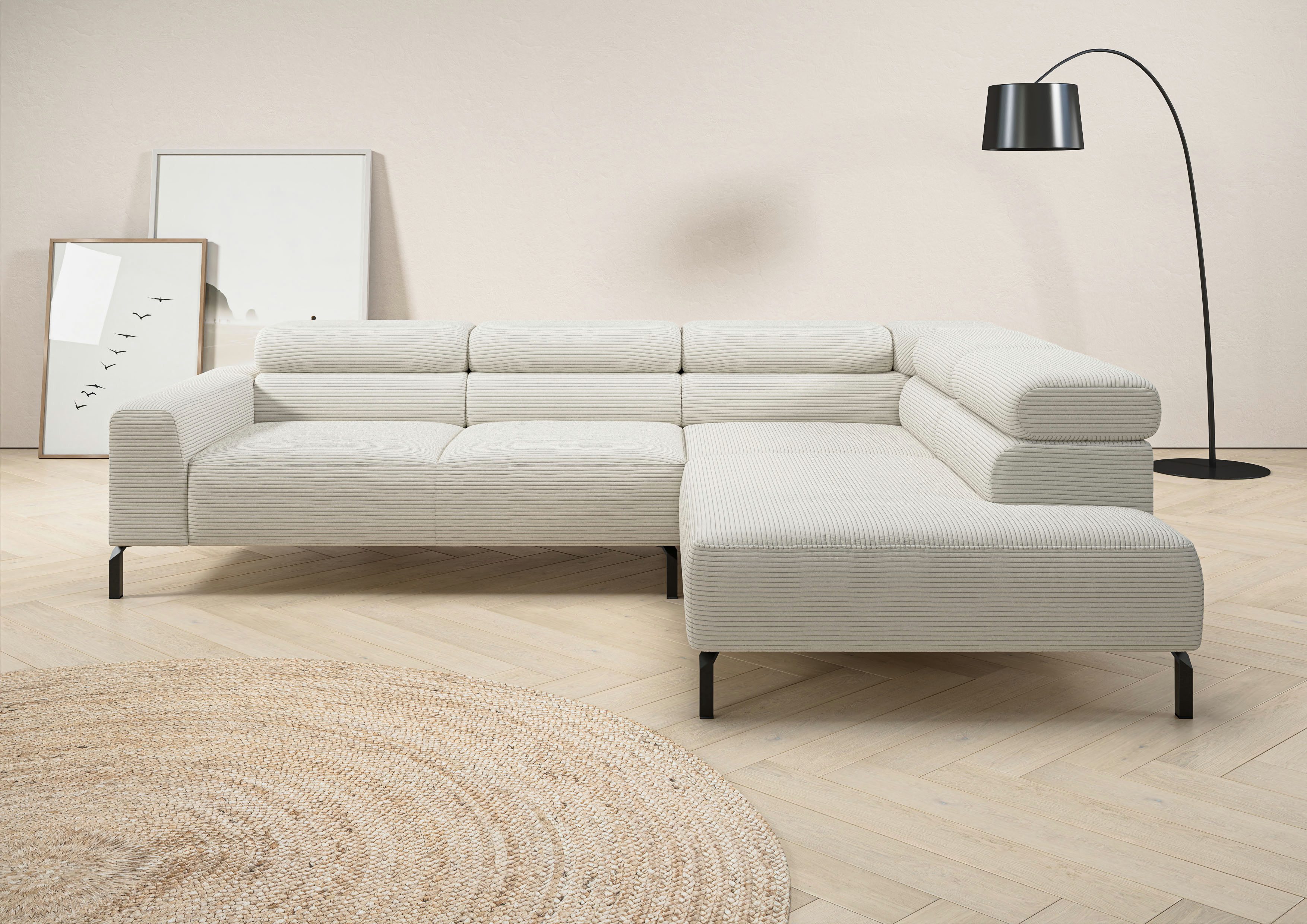 Places of Style Ecksofa Antonelli, L-Form, günstig online kaufen