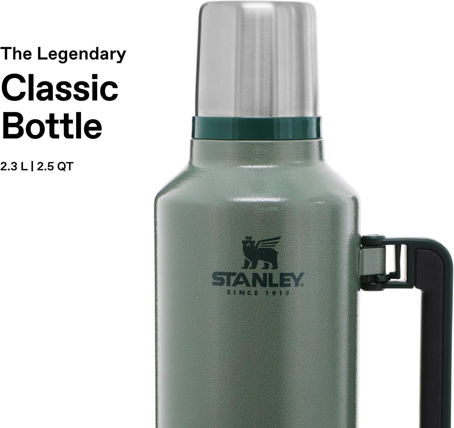 Stanley 1913 Isolierkanne STANLEY 1913 Classic Legendary Thermosflasche 2.3L, (1-St) – Bild 2 von 5