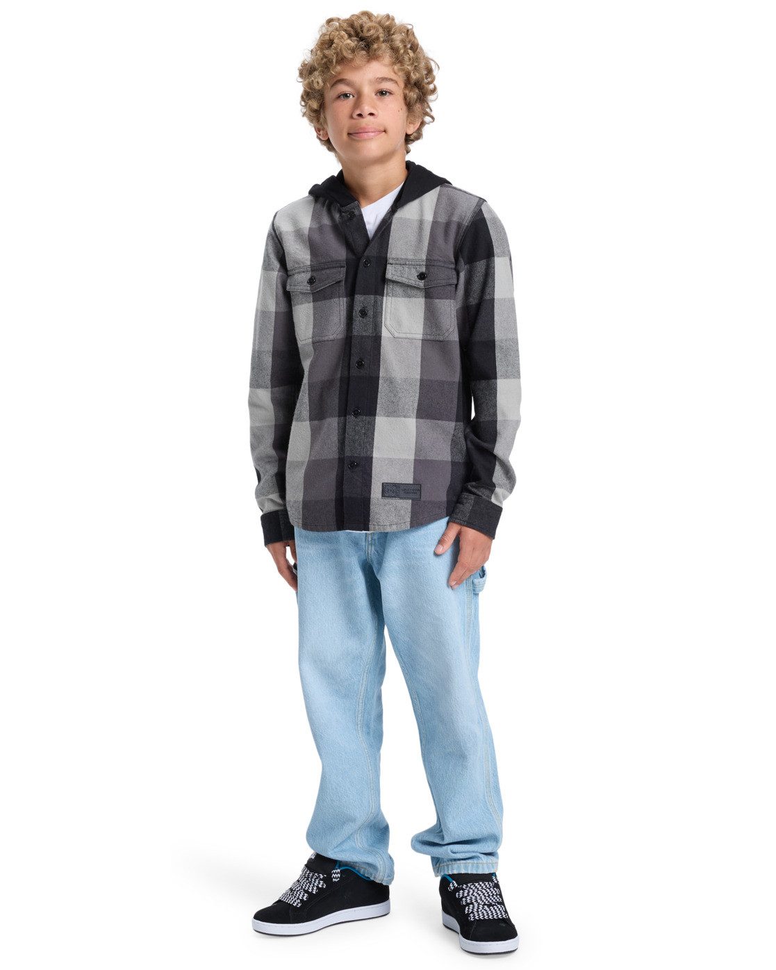 DC Shoes Langarmshirt Ruckus Hooded – Bild 4 von 5