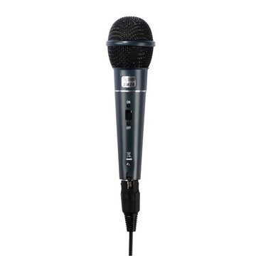 Vivanco Mikrofon (1-tlg), 3.5 mm / 6.3 mm Stecker, ABS Gehäuse, Uni-direktional