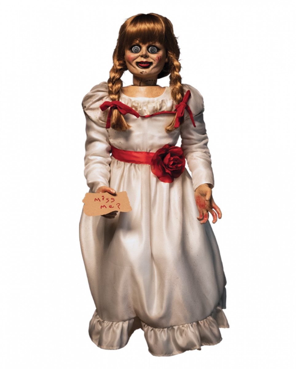 Trick or Treat Dekoobjekt Annabelle Puppe 100 cm – Lebensgroße Horror Puppe