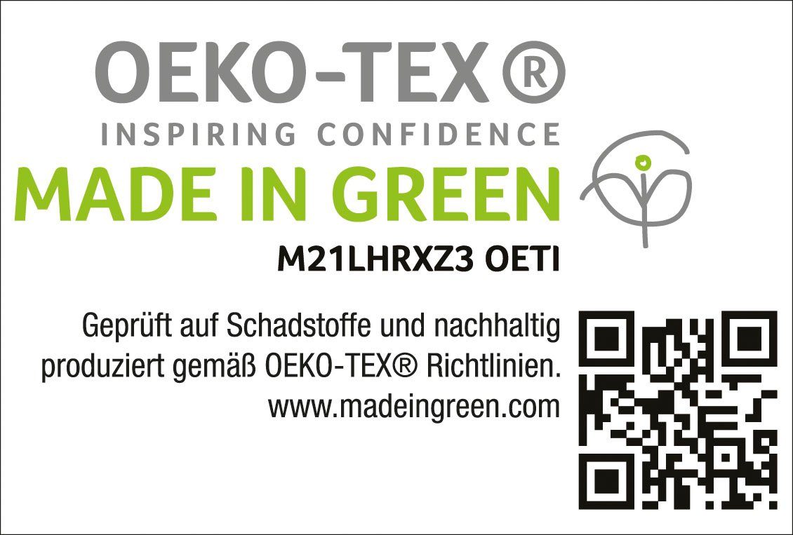 Green, - Baumwolle, 100% Bezug: Haeussling, nachhaltiges, Gänsedaunenbettdecke, Daunenprodukt Select in Füllung: hochwertiges Made 100% Gänsedaunen,