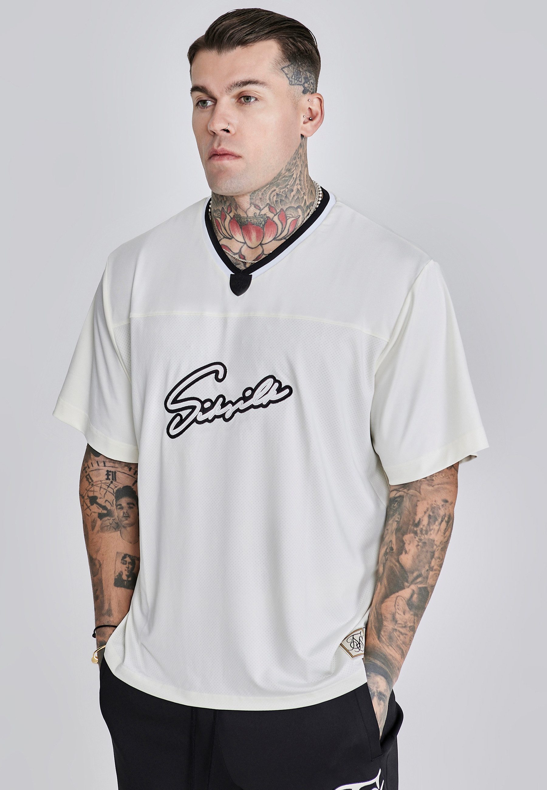 Siksilk T-Shirt SikSilk Herren Fußball T-Shirt