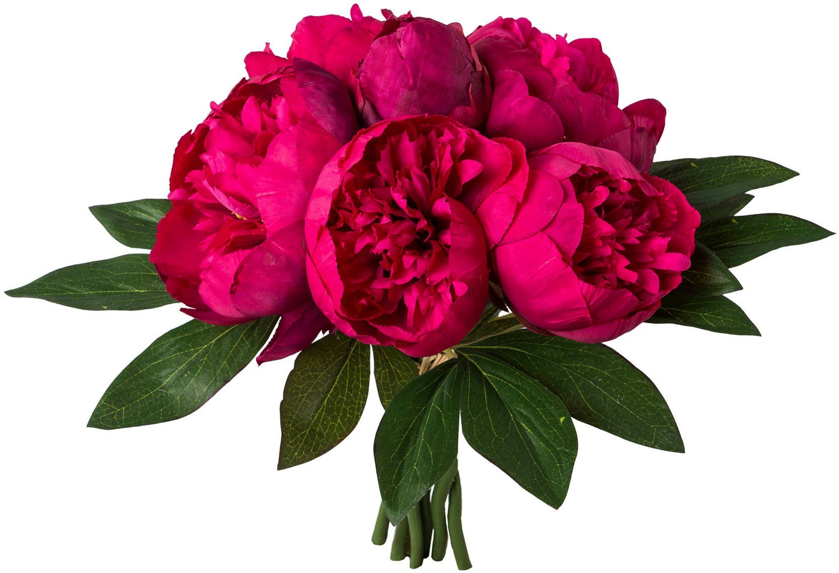 Kunstpflanze Bouquet aus Peonien, Creativ green, günstig online kaufen