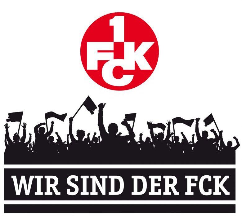 St) Wandtattoo sind Wir Wall-Art (1 der mit FCK Logo